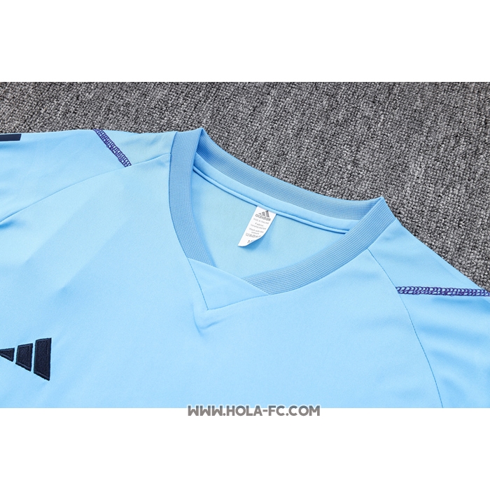 Chandal del Argentina 2023-2024 Manga Corta Azul - Pantalon Corto